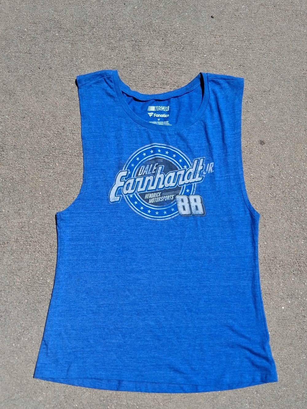 Fanatics Blue Dale Earnhardt Jr. Graphic Tank